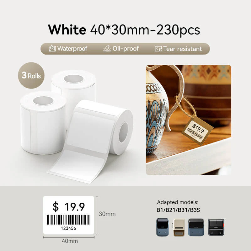 Label Tape Set for B21, B1, B3S - Image 17