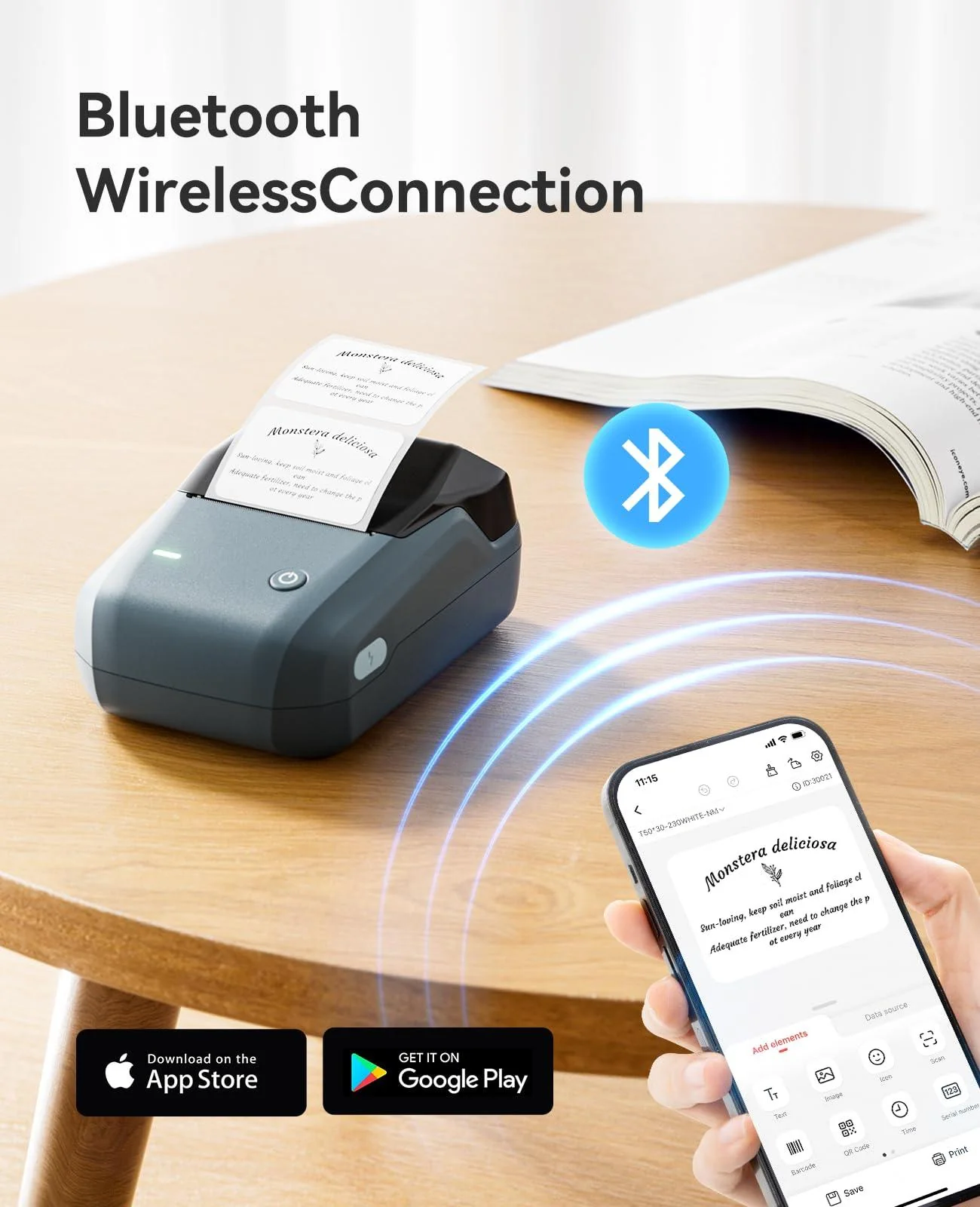 NIIMBOT B1 Inkless Thermal Label Printer, Create Professional Business Labels with Ease - Image 11