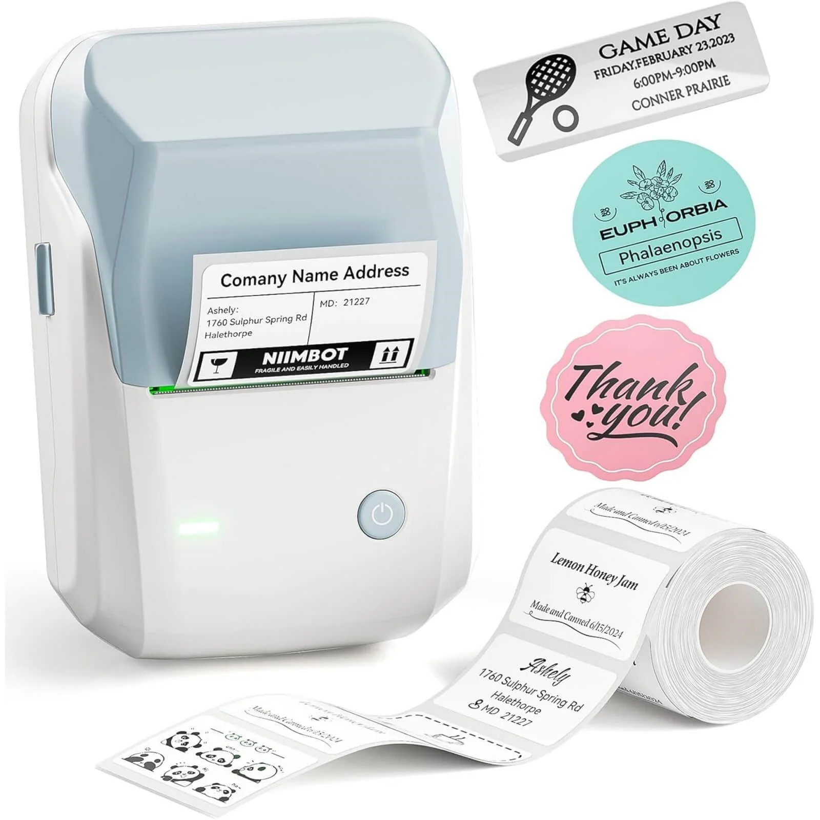 NIIMBOT B1 Inkless Thermal Label Printer, Create Professional Business Labels with Ease - Image 14