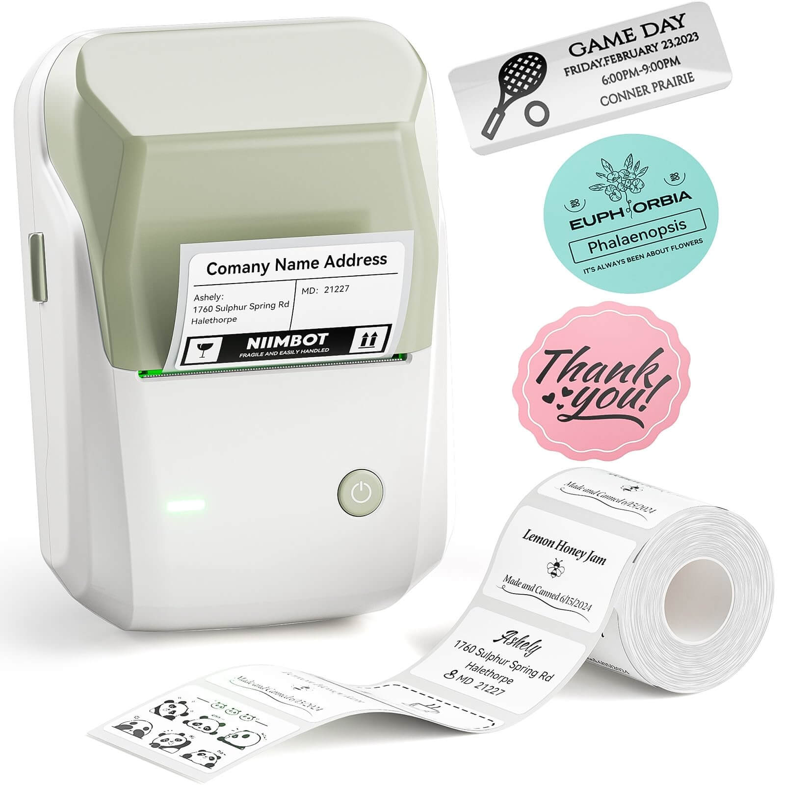 NIIMBOT B1 Inkless Thermal Label Printer, Create Professional Business Labels with Ease - Image 15