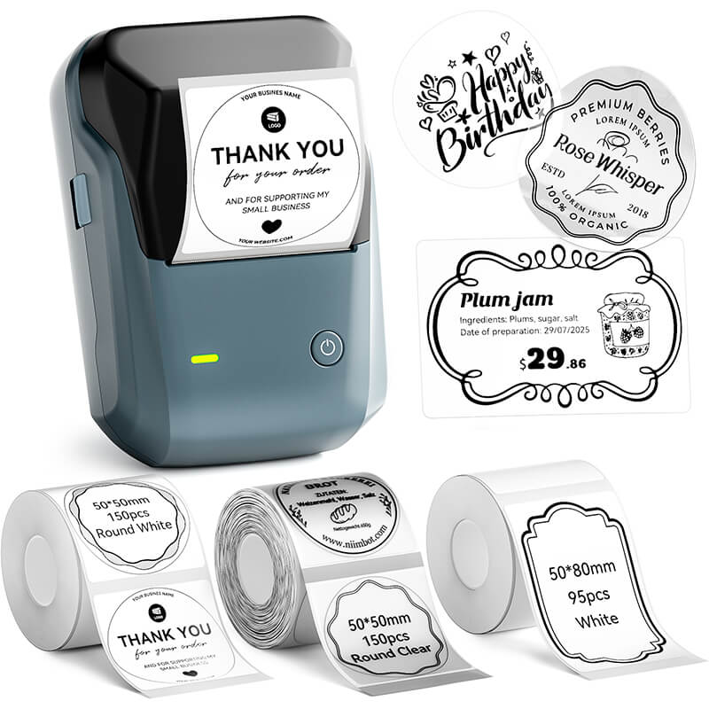 NIIMBOT B1 Inkless Thermal Label Printer, Create Professional Business Labels with Ease - Image 21