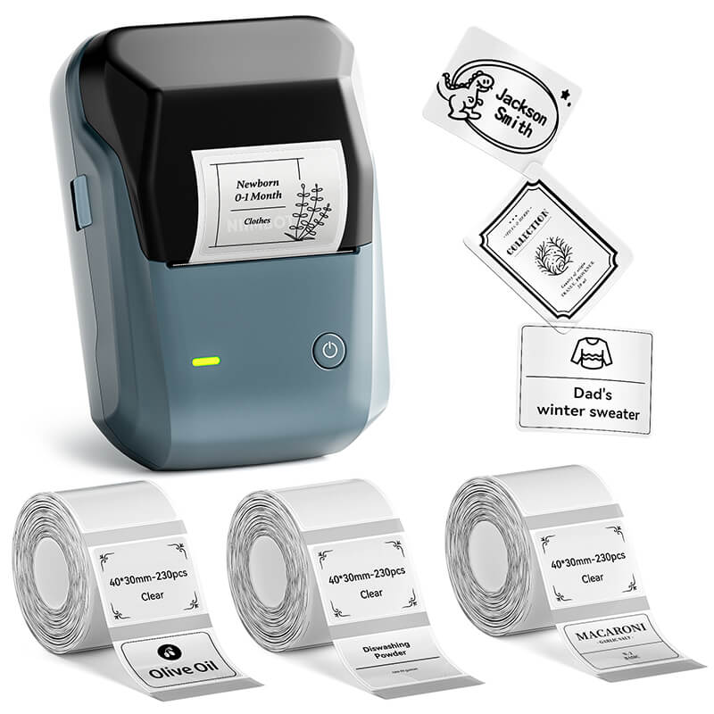 NIIMBOT B1 Inkless Thermal Label Printer, Create Professional Business Labels with Ease - Image 24