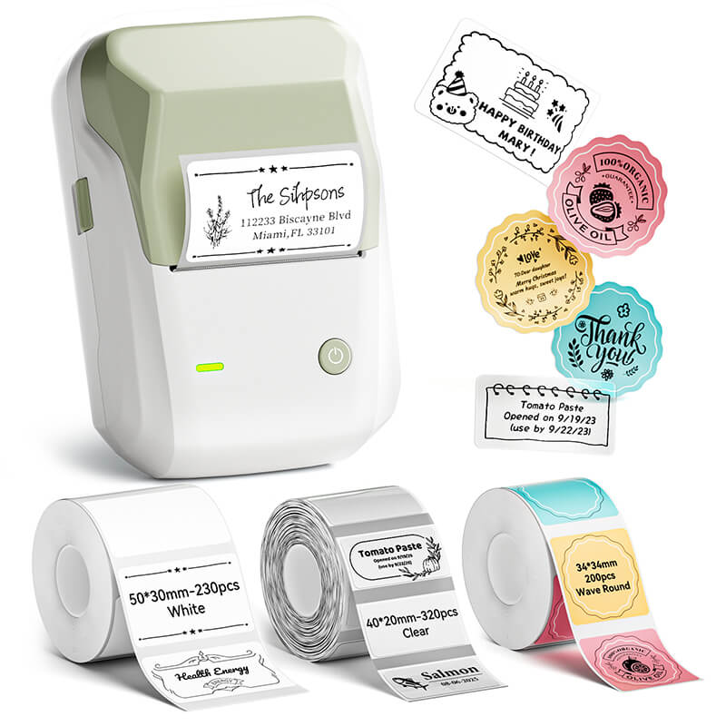 NIIMBOT B1 Inkless Thermal Label Printer, Create Professional Business Labels with Ease - Image 27