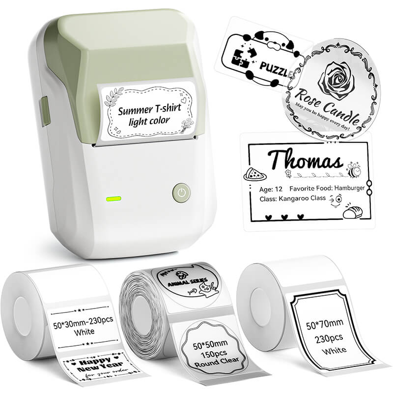 NIIMBOT B1 Inkless Thermal Label Printer, Create Professional Business Labels with Ease - Image 29