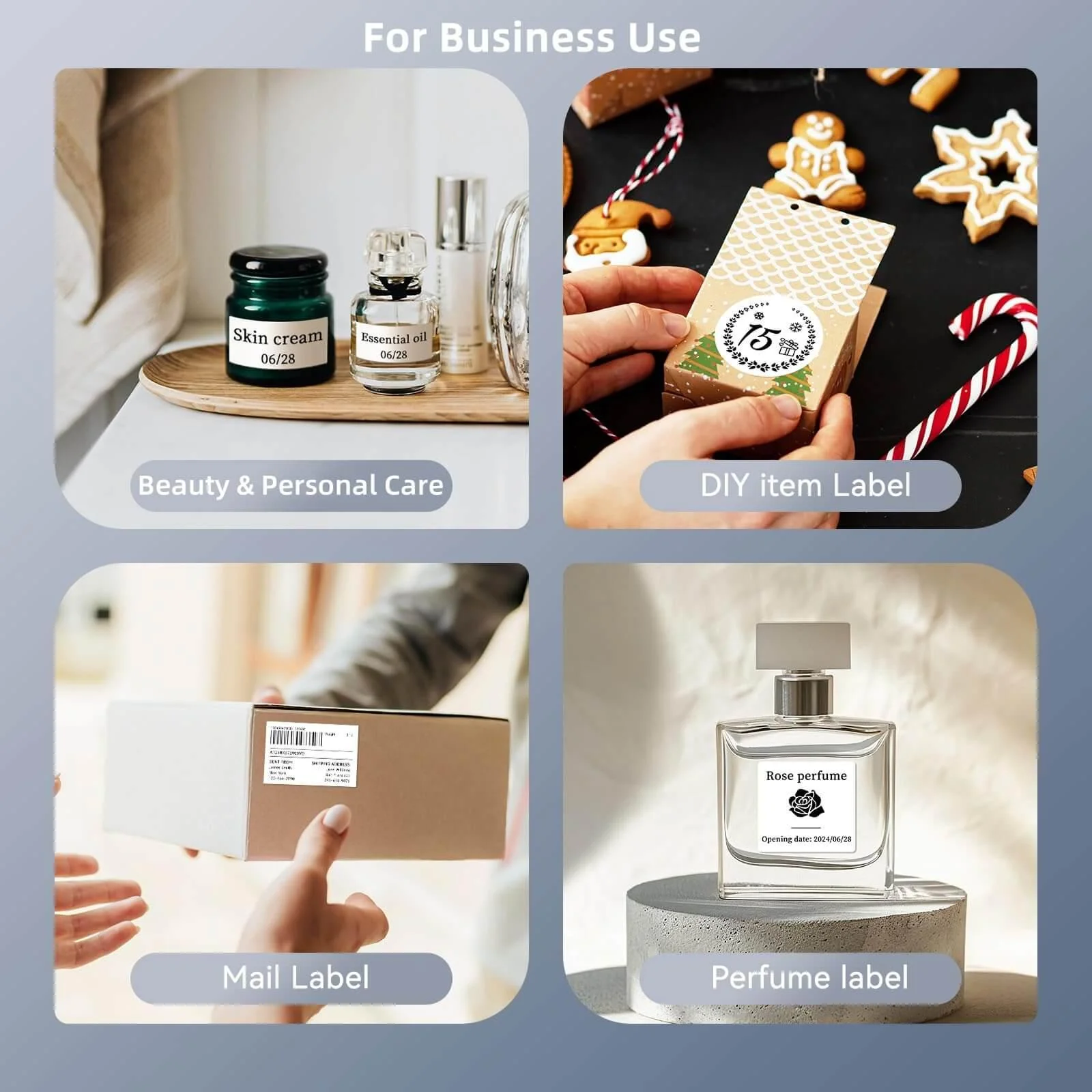 NIIMBOT B1 Inkless Thermal Label Printer, Create Professional Business Labels with Ease - Image 3