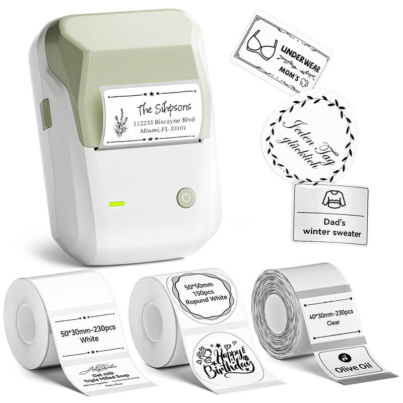 NIIMBOT B1 Inkless Thermal Label Printer, Create Professional Business Labels with Ease - Image 30