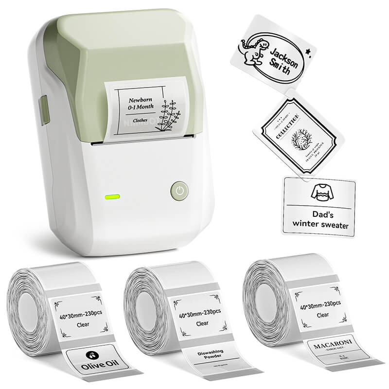NIIMBOT B1 Inkless Thermal Label Printer, Create Professional Business Labels with Ease - Image 34