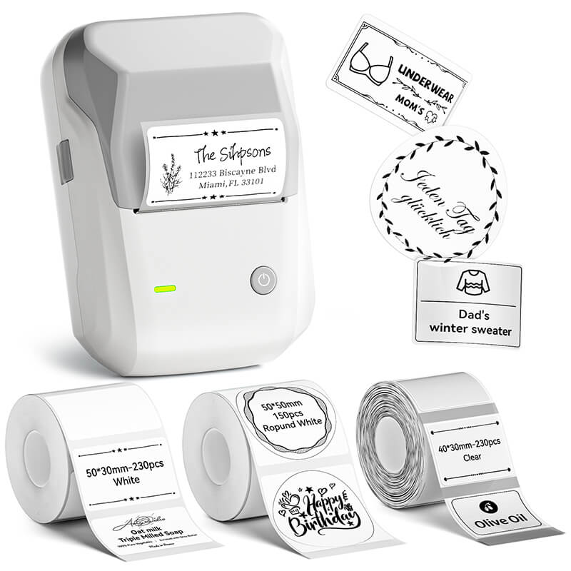NIIMBOT B1 Inkless Thermal Label Printer, Create Professional Business Labels with Ease - Image 40