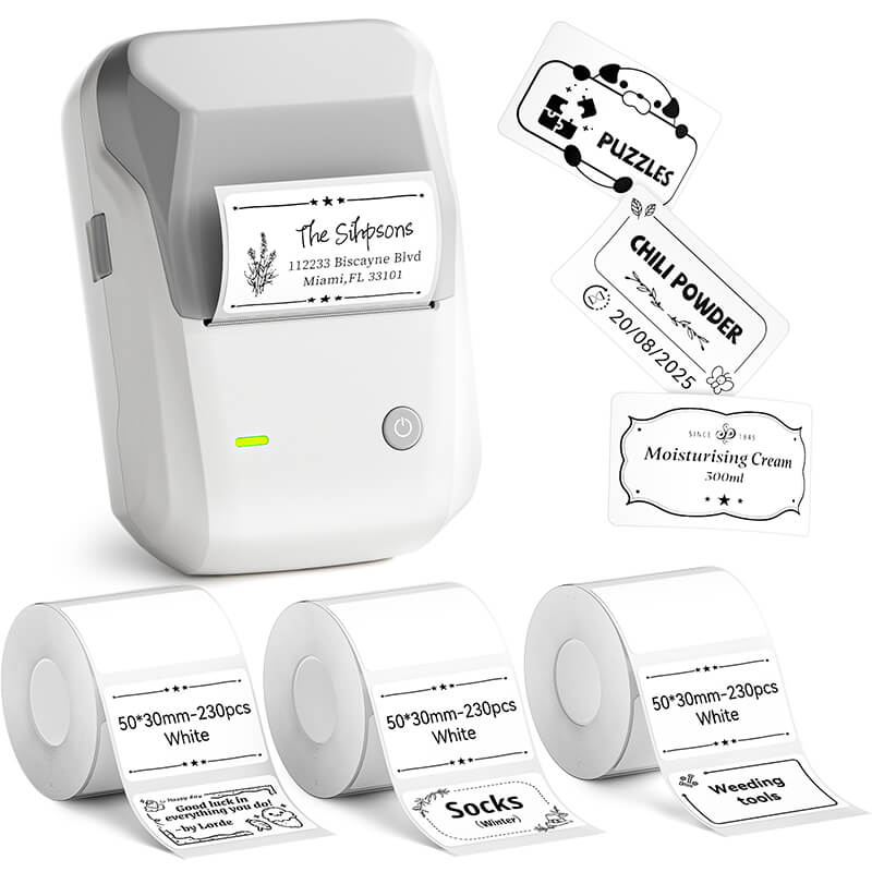 NIIMBOT B1 Inkless Thermal Label Printer, Create Professional Business Labels with Ease - Image 45