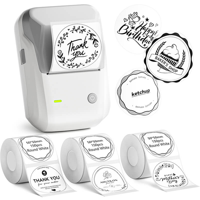 NIIMBOT B1 Inkless Thermal Label Printer, Create Professional Business Labels with Ease - Image 46