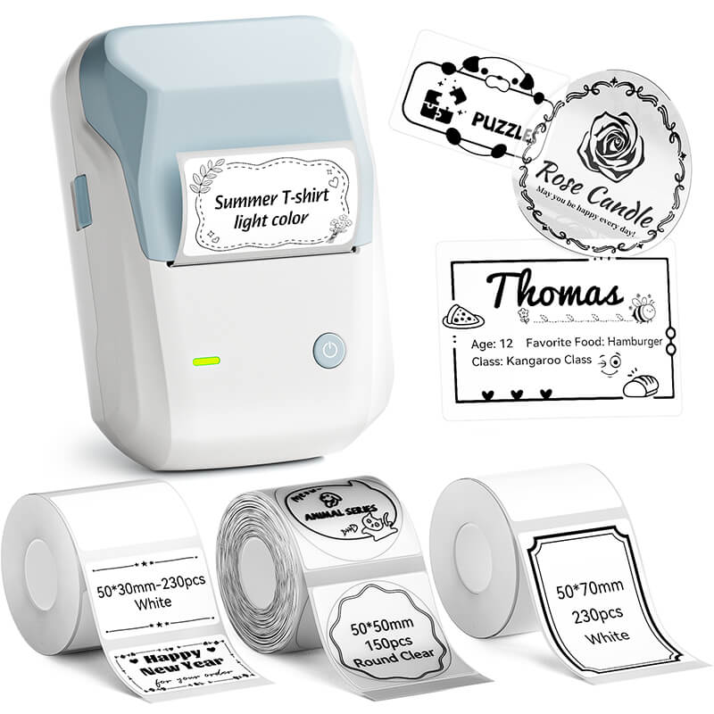 NIIMBOT B1 Inkless Thermal Label Printer, Create Professional Business Labels with Ease - Image 49