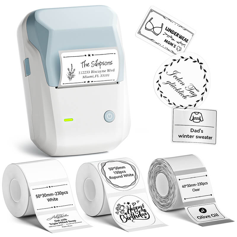 NIIMBOT B1 Inkless Thermal Label Printer, Create Professional Business Labels with Ease - Image 50