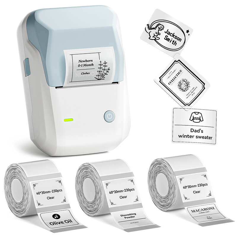 NIIMBOT B1 Inkless Thermal Label Printer, Create Professional Business Labels with Ease - Image 54