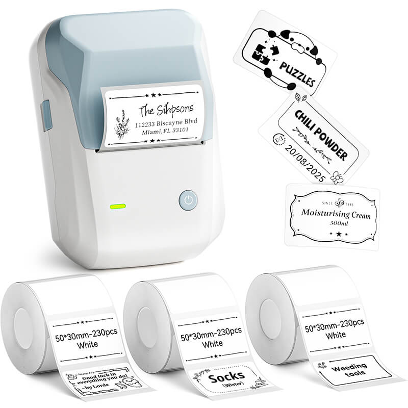 NIIMBOT B1 Inkless Thermal Label Printer, Create Professional Business Labels with Ease - Image 55