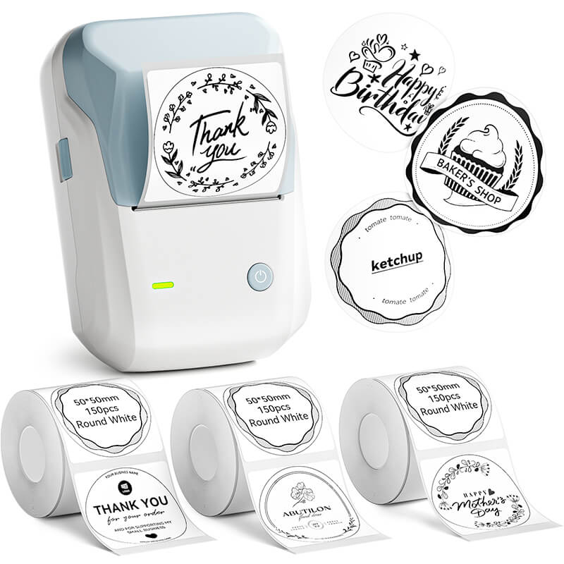 NIIMBOT B1 Inkless Thermal Label Printer, Create Professional Business Labels with Ease - Image 56