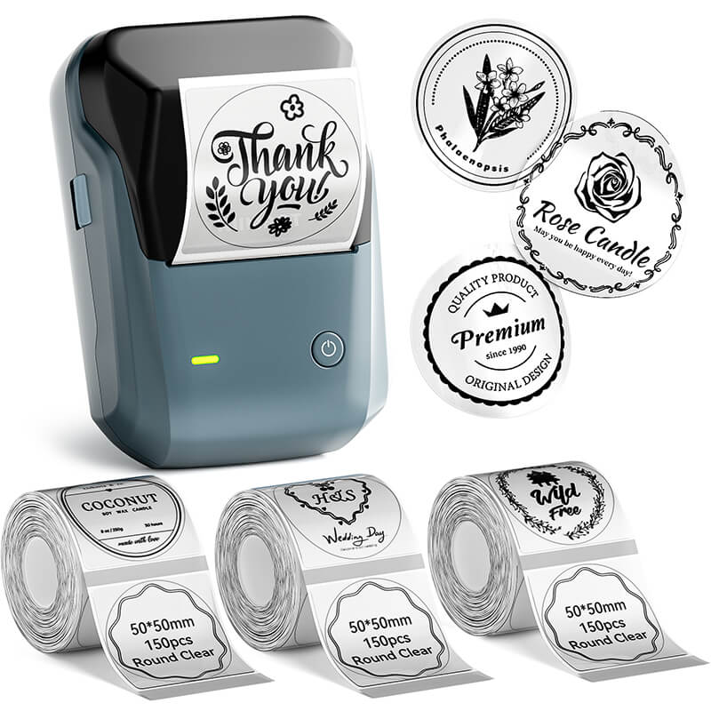 NIIMBOT B1 Inkless Thermal Label Printer, Create Professional Business Labels with Ease - Image 57