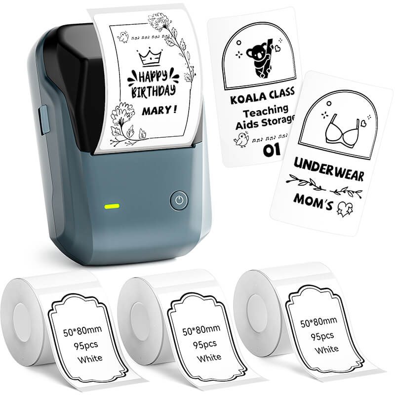 NIIMBOT B1 Inkless Thermal Label Printer, Create Professional Business Labels with Ease - Image 58