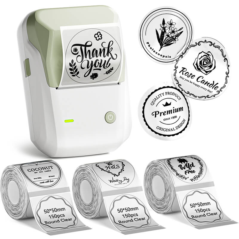 NIIMBOT B1 Inkless Thermal Label Printer, Create Professional Business Labels with Ease - Image 59