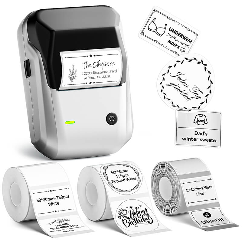 NIIMBOT B1 Inkless Thermal Label Printer, Create Professional Business Labels with Ease - Image 68