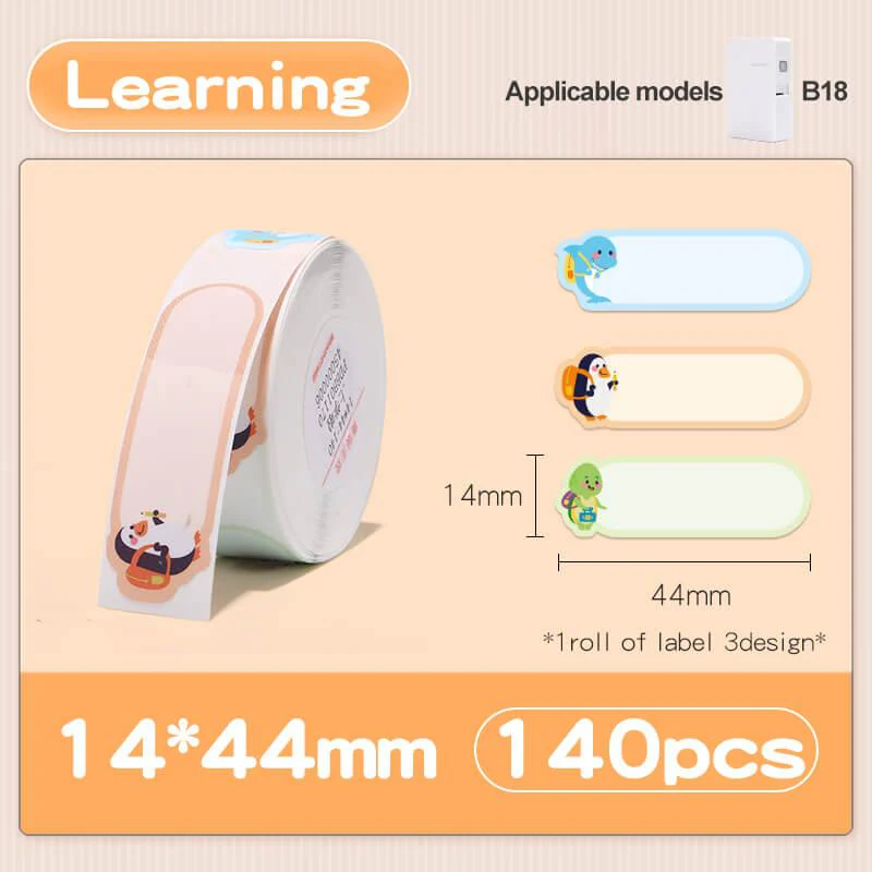 NIIMBOT N1 Colorful Label Stickers, Waterproof and High Temperature Resistance - Image 12