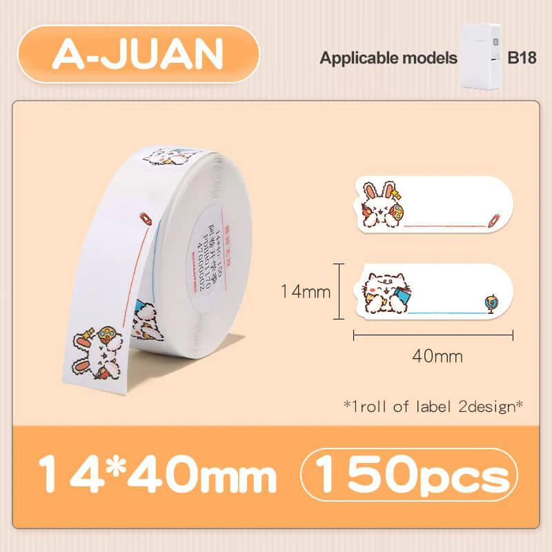 NIIMBOT N1 Colorful Label Stickers, Waterproof and High Temperature Resistance - Image 9