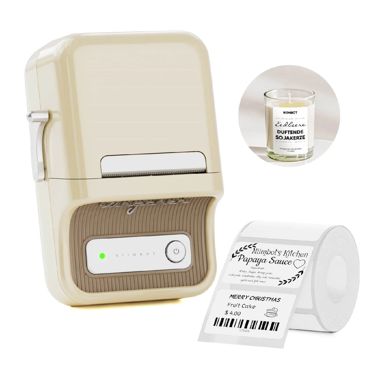 NIIMBOT B21 Bluetooth Thermal Label Printer, Efficient for Home, Office, Business - Image 36