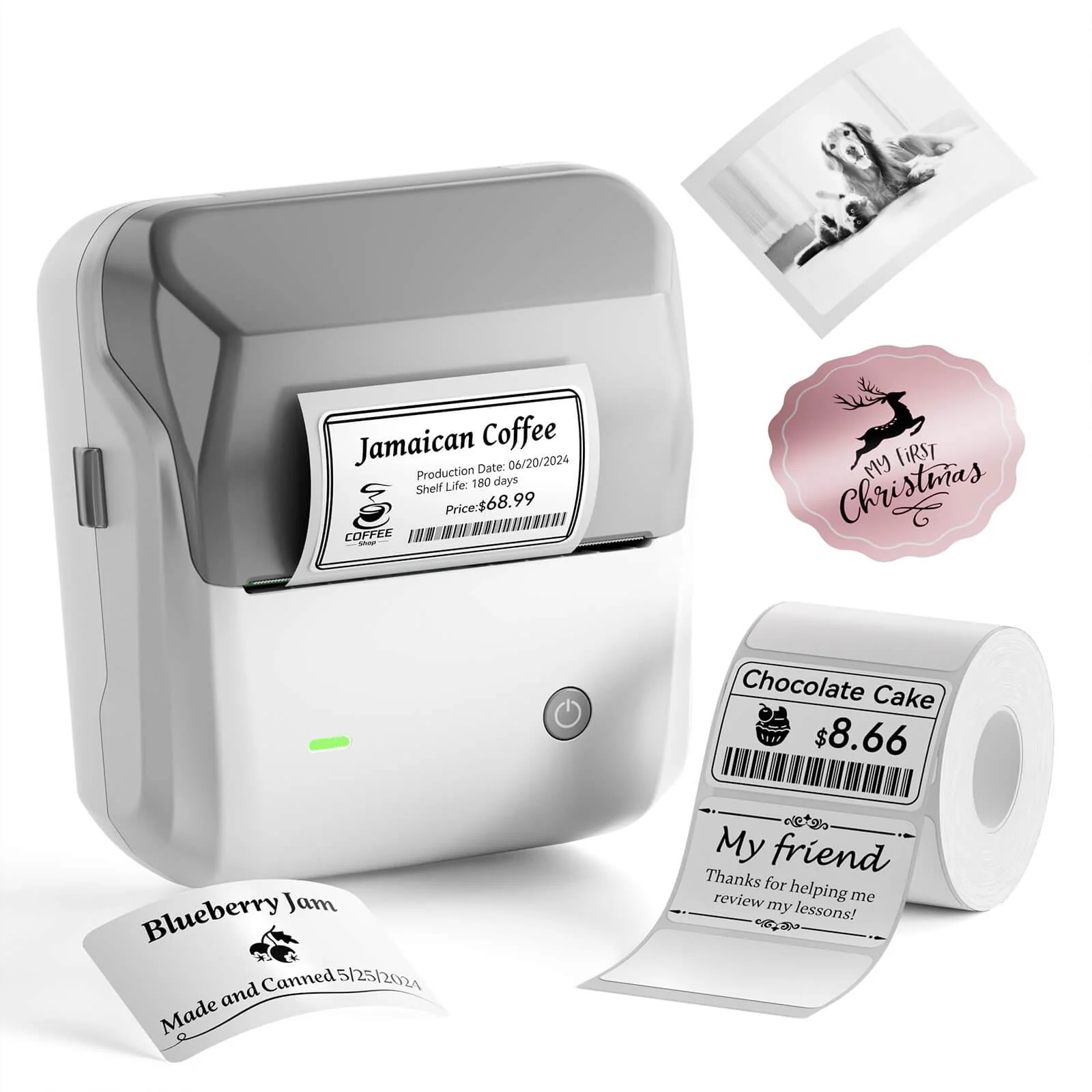 NIIMBOT B31 Bluetooth Thermal Label Maker- Essential Tool for Small Businesses - Image 10