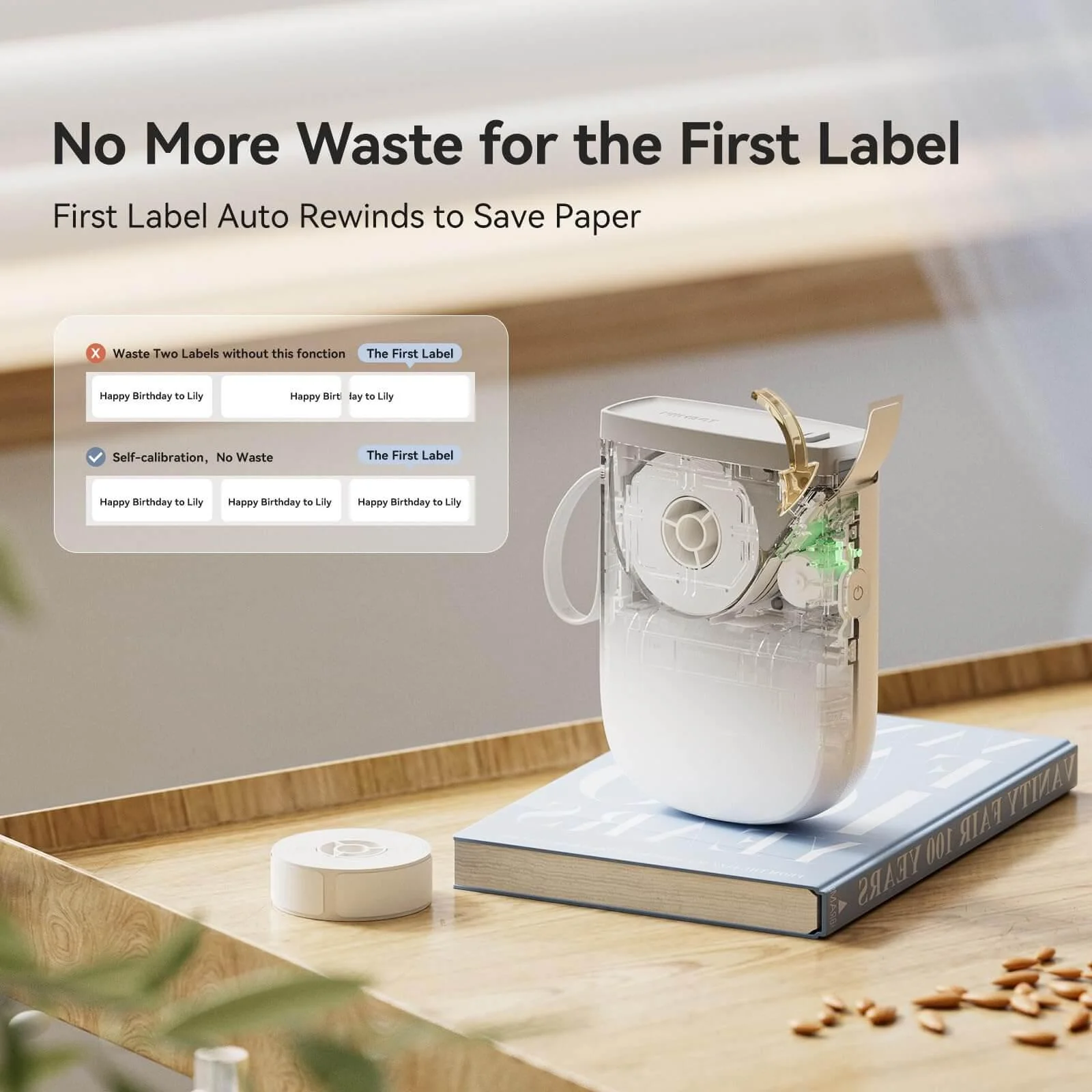 NIIMBOT D11 Upgraded 300dpi Mini Printer Portable Bluetooth Connection for Home, School - Image 7