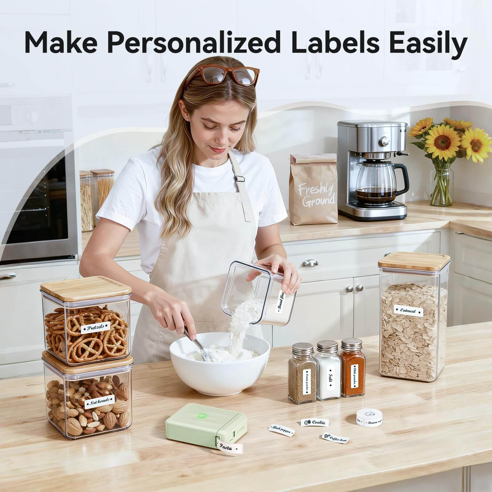 NIIMBOT D110 0.5 Inch Label Printer with Tape - Efficient Labeling On-the-Go - Image 4