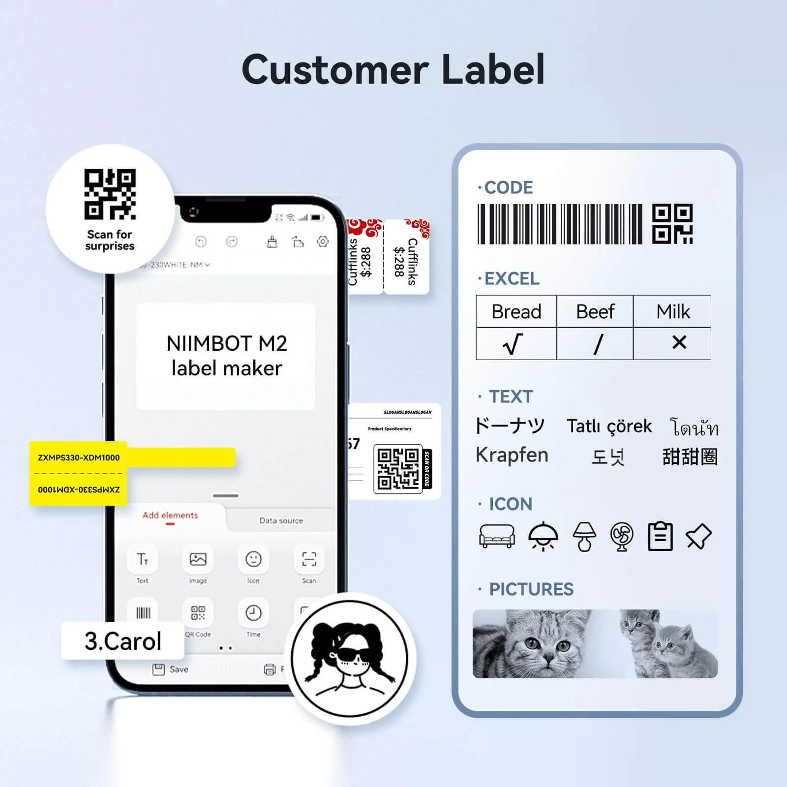 Hologram Label Paper for M2/M3, Suitable for Medicine Bottle Labeling - Image 6