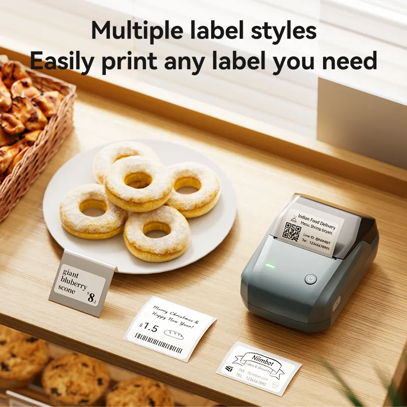 NIIMBOT B1 Thermal Food label printer for Home, Business Support Android, iPhone, Windows - Image 3