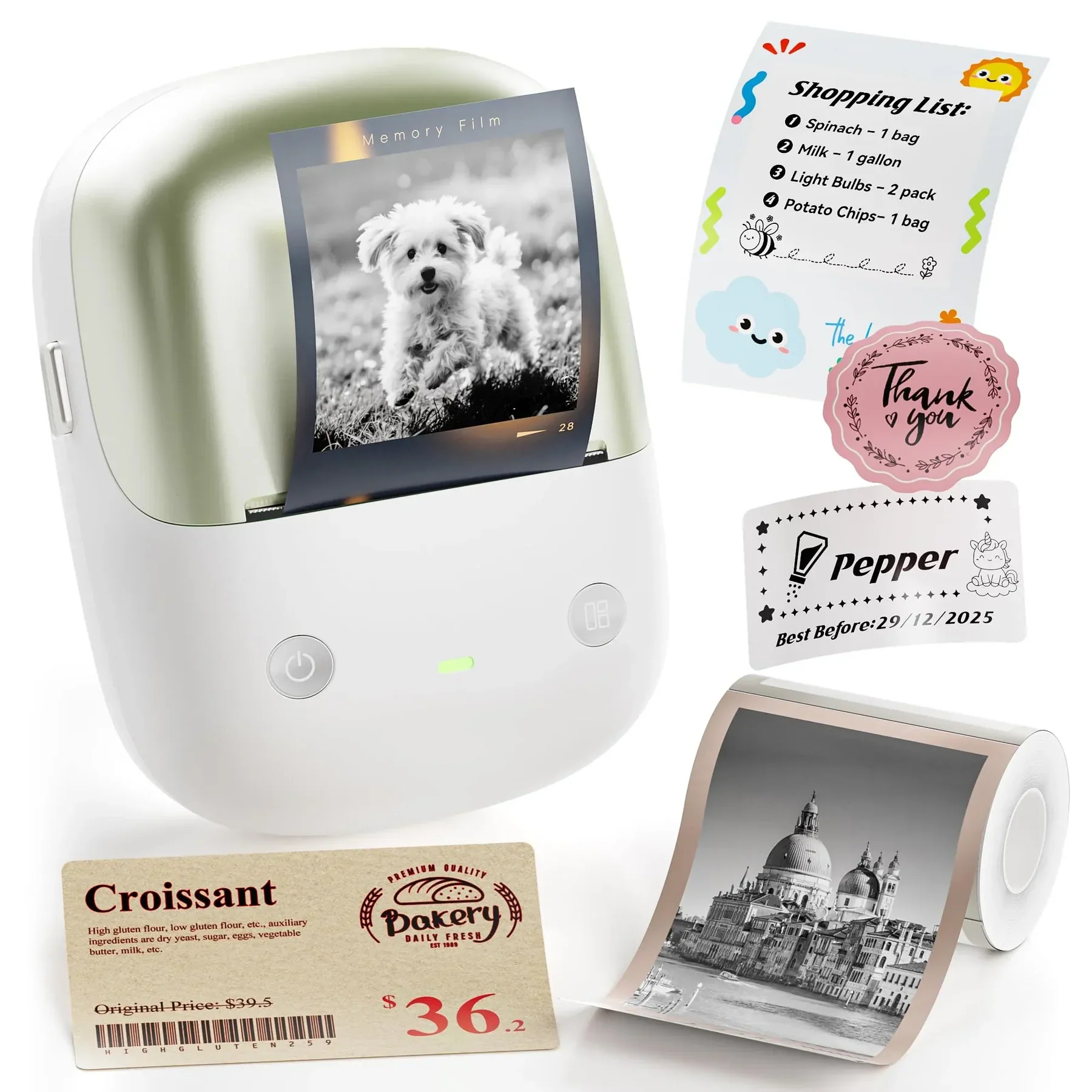 NIIMBOT B2 Pro Photo Maker Machine, 300 DPI High Definition, Portable Thermal Pohoto Printer with Fun APP for Photos, Scrapbook, Home - Image 7