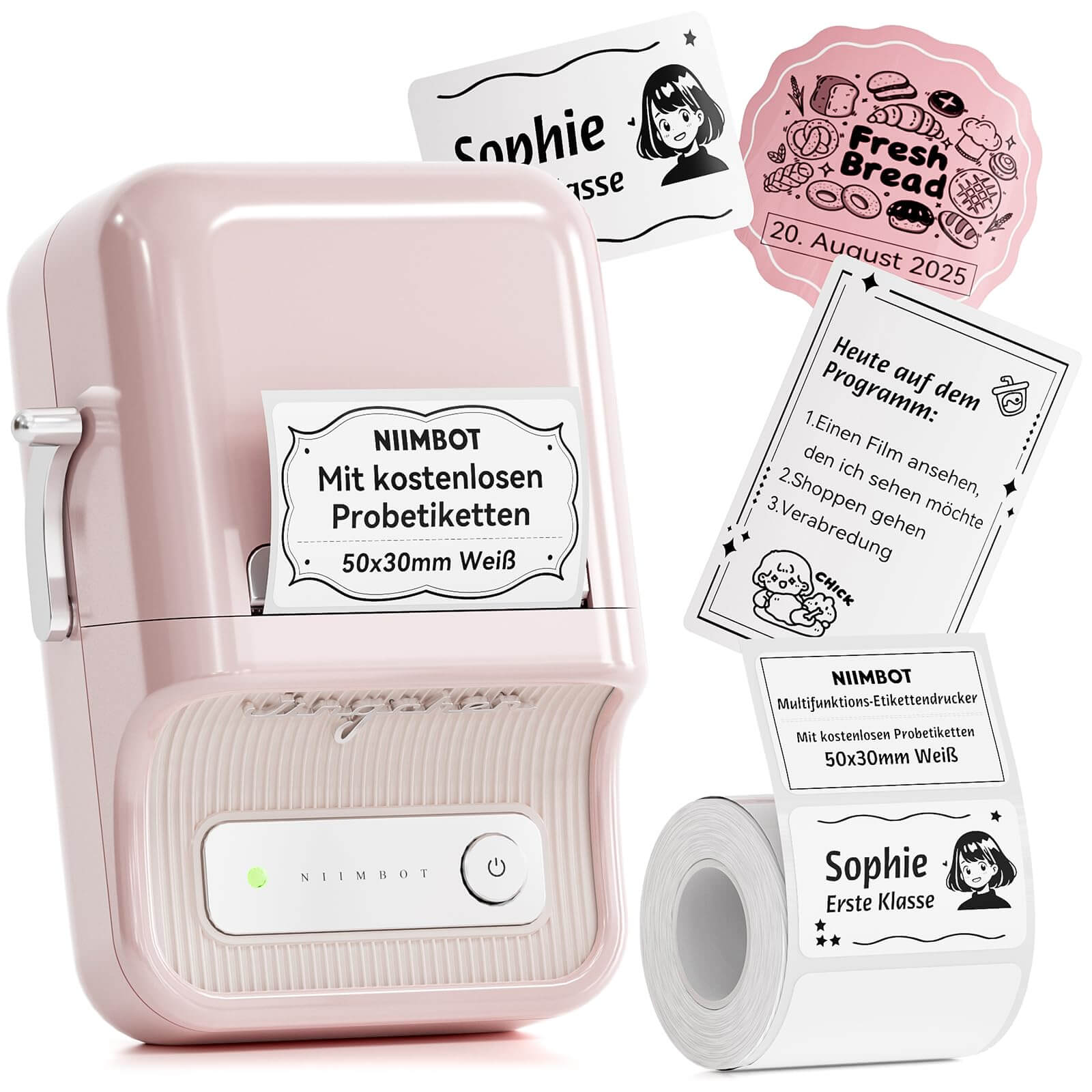 NIIMBOT B21 Bluetooth Thermal Kitchen Storage Labels Printer, Efficient for Home, Support PC&Phone - Image 16