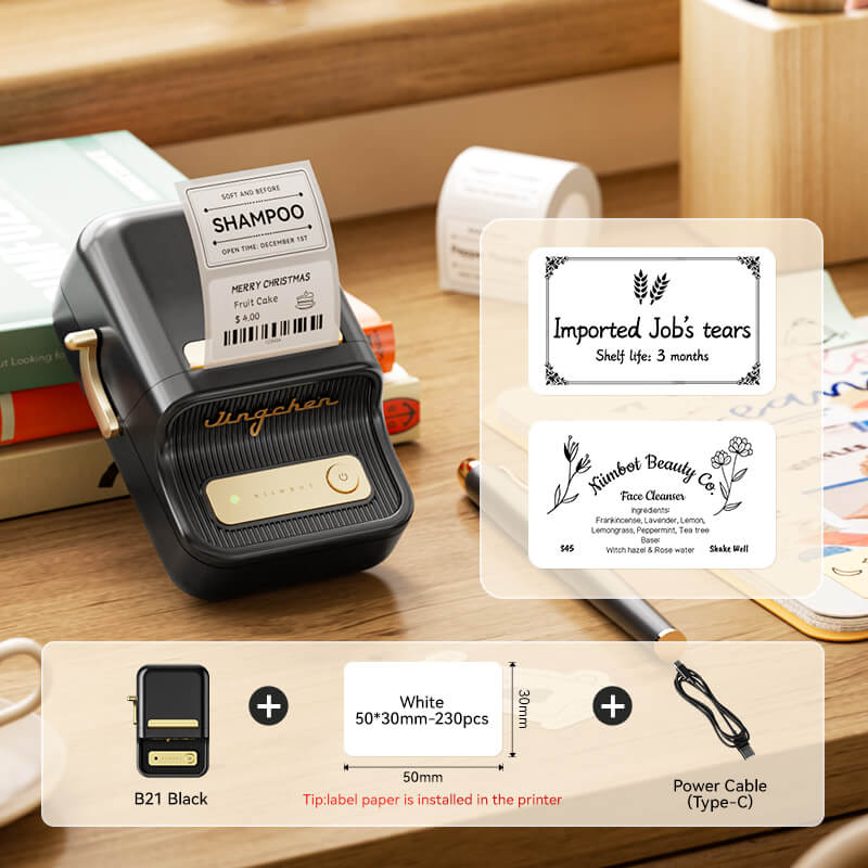NIIMBOT B21 Bluetooth Thermal Label Printer, Efficient for Home, Office, Business - Image 31
