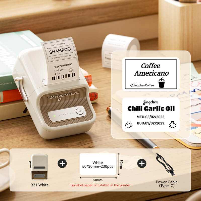 NIIMBOT B21 Bluetooth Thermal Label Printer, Efficient for Home, Office, Business - Image 30