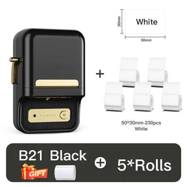 NIIMBOT B21 Bluetooth Thermal Label Printer, Efficient for Home, Office, Business - Image 15