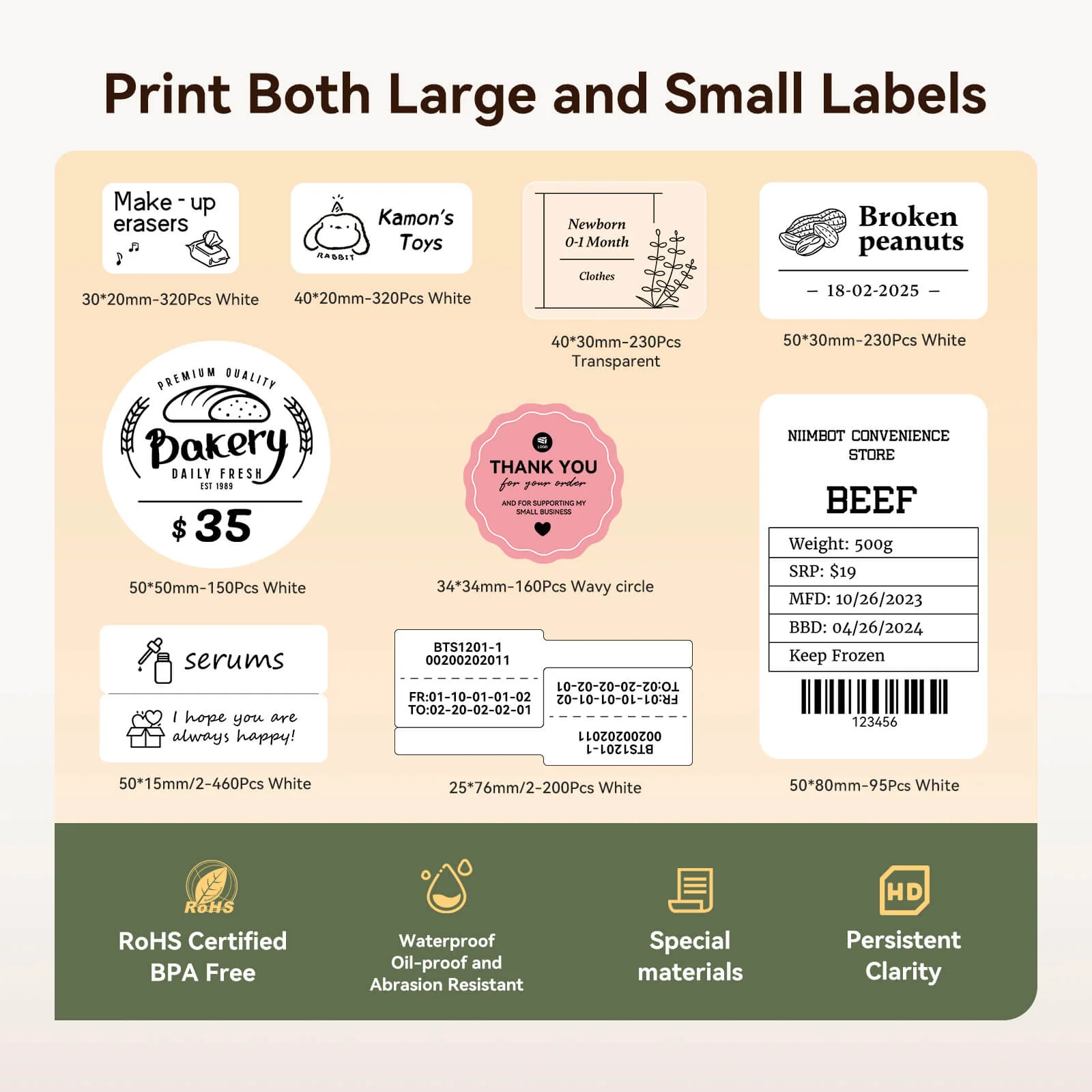 NIIMBOT B21 Pro 300dpi Label Printer, Photo Printing, Bluetooth Connection for Notes,Photos, Study Graphics, Memo Maker - Image 6