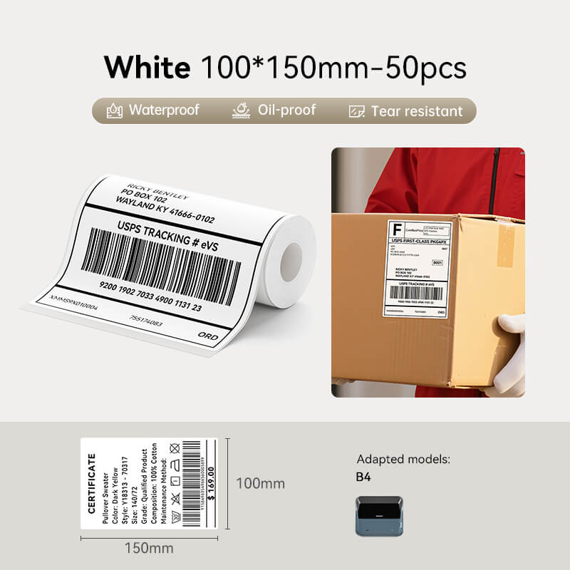NIIMBOT B4 Inkless Thermal Label Maker for Supermarket/Retail - Image 8