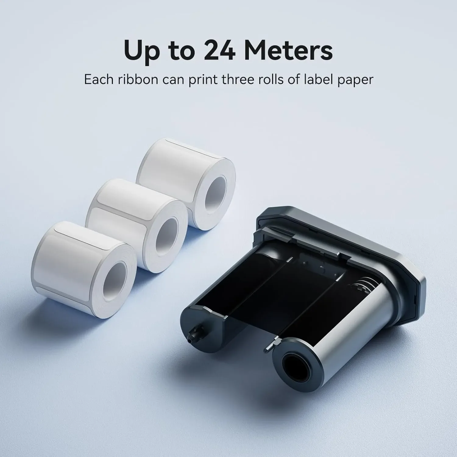 NIIMBOT Compatible M2 Labeling Ribbon, Replacement Refill Tapes - Image 3