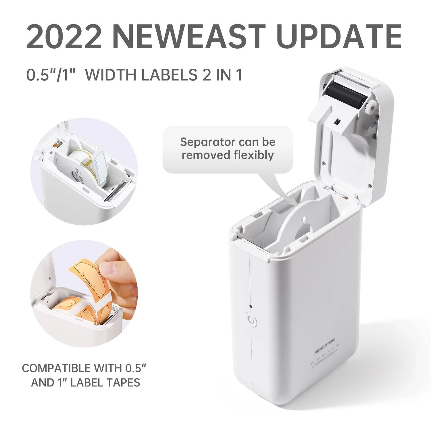 NIIMBOT D101 Thermal Inkless Mobile Printer, Effortless Labeling Made Easy - Image 8
