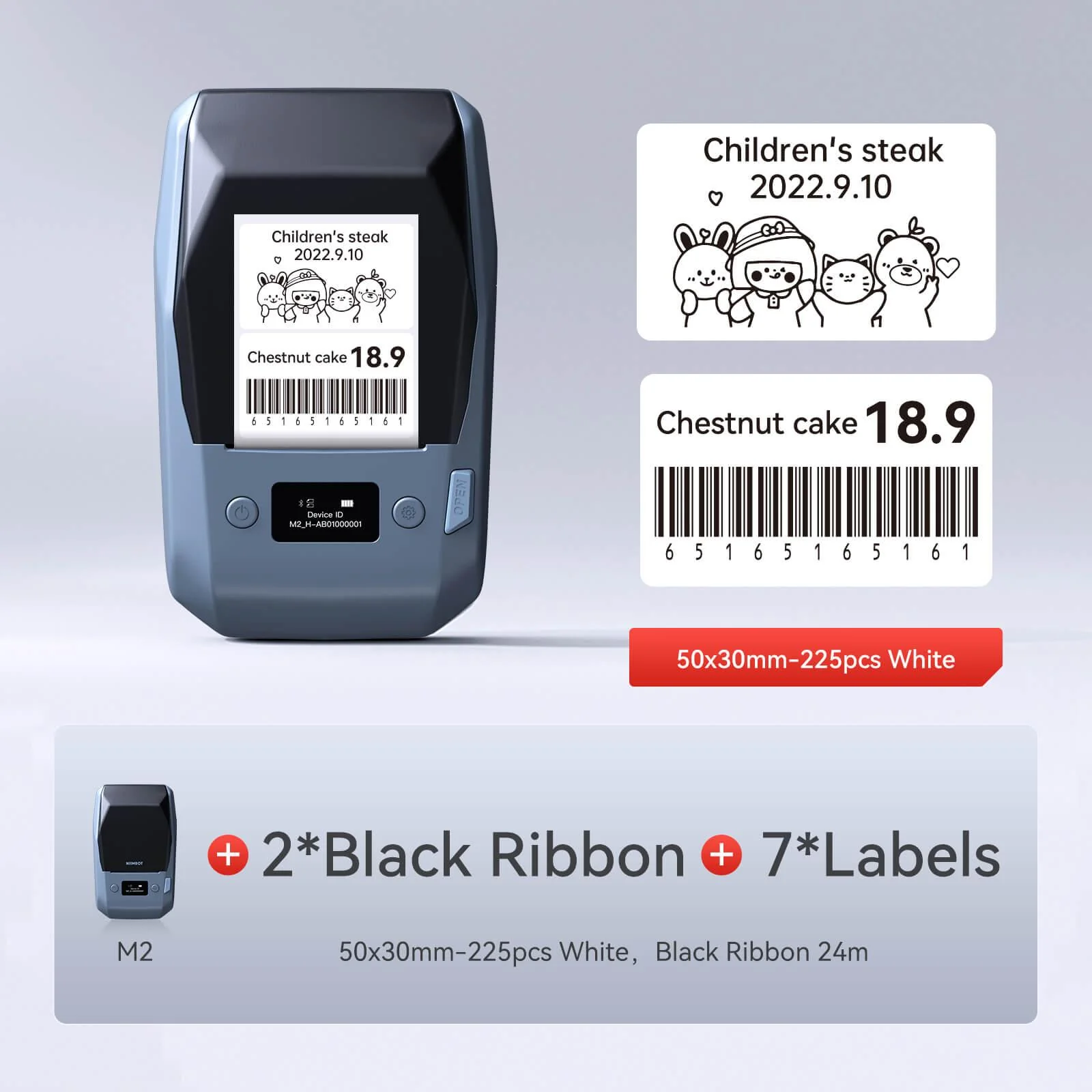 NIIMBOT M2 Vial Label Printer, Smart Color Printing with Phones & PC for Various Home Vial Bottles - Image 25