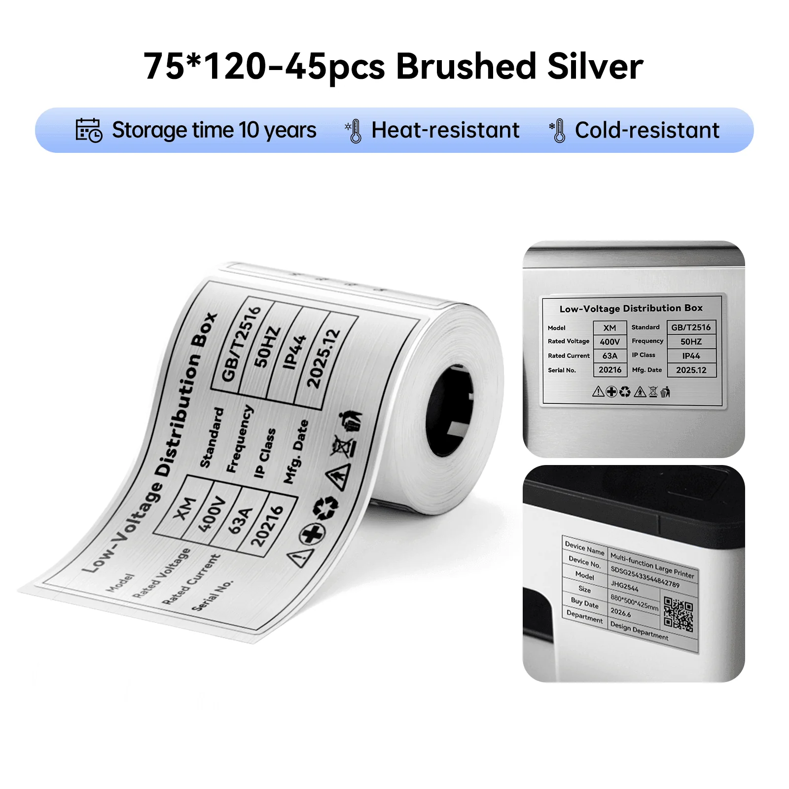 NIIMBOT M3 Inkless Label Maker, Bluetooth Color Thermal Transfer Printer for Shipping - Image 18