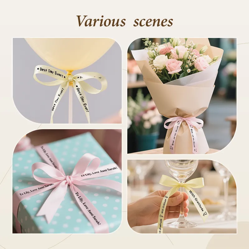 NIIMBOT N1 Satin Ribbon, Only for N1 Label Maker, suit for Gift, Wedding, Party, Craft Wrapping, DIY - Image 10