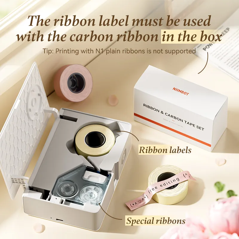 NIIMBOT N1 Satin Ribbon, Only for N1 Label Maker, suit for Gift, Wedding, Party, Craft Wrapping, DIY - Image 14