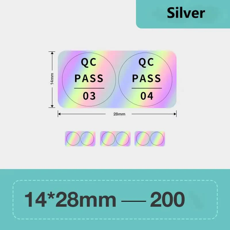 NIIMBOT N1 Pure Color Label Stickers, Durable PET Material, No Fading - Image 36