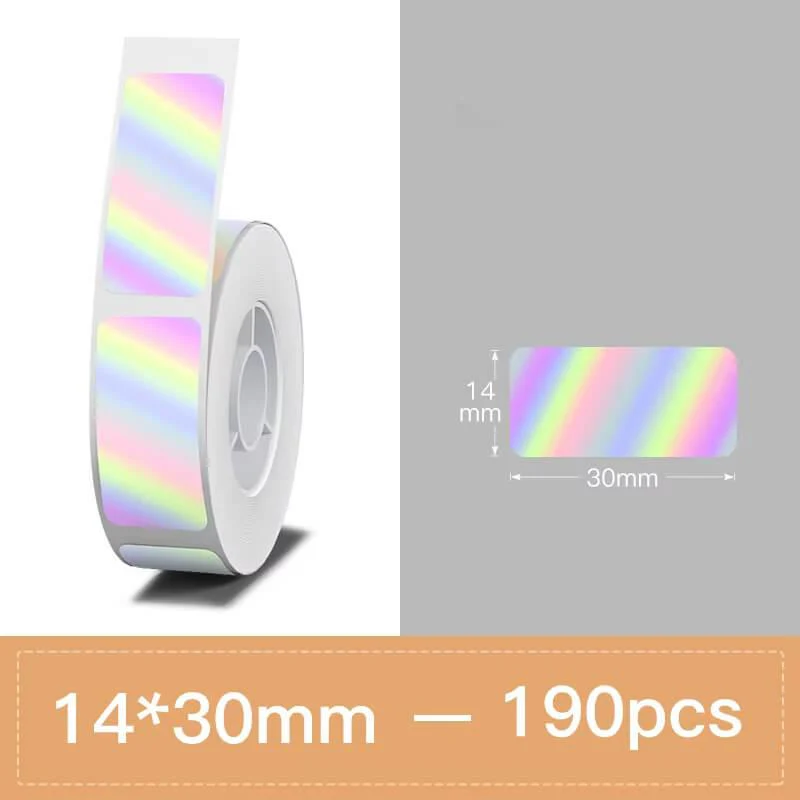 NIIMBOT N1 Pure Color Label Stickers, Durable PET Material, No Fading - Image 38