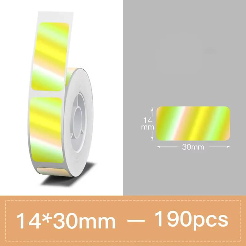 NIIMBOT N1 Pure Color Label Stickers, Durable PET Material, No Fading - Image 39