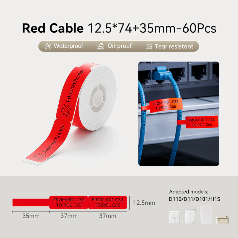 Cable Labels, Efficient Cable Management - Image 11