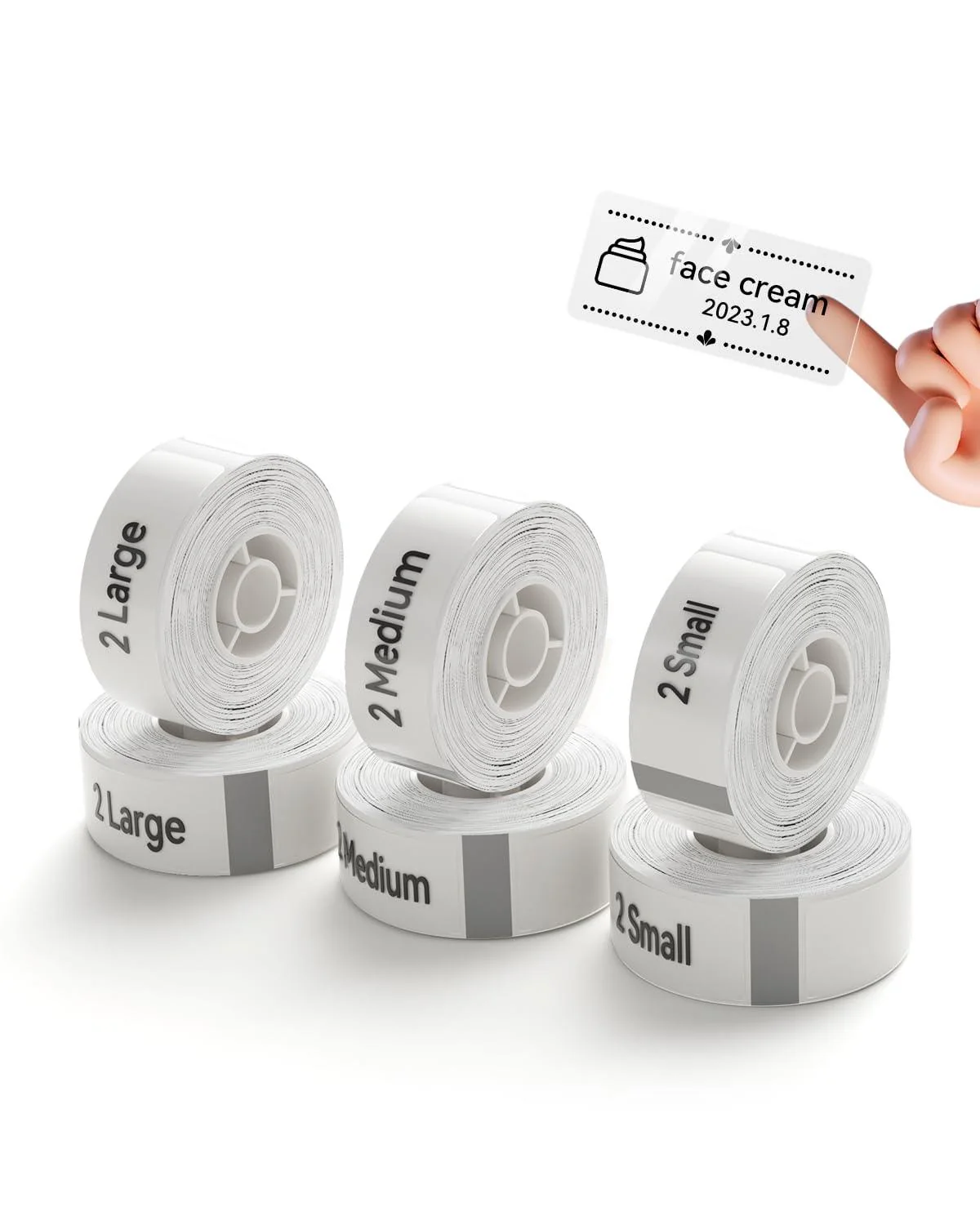Transparent Label Tape for D11, D110, D101 - Image 18