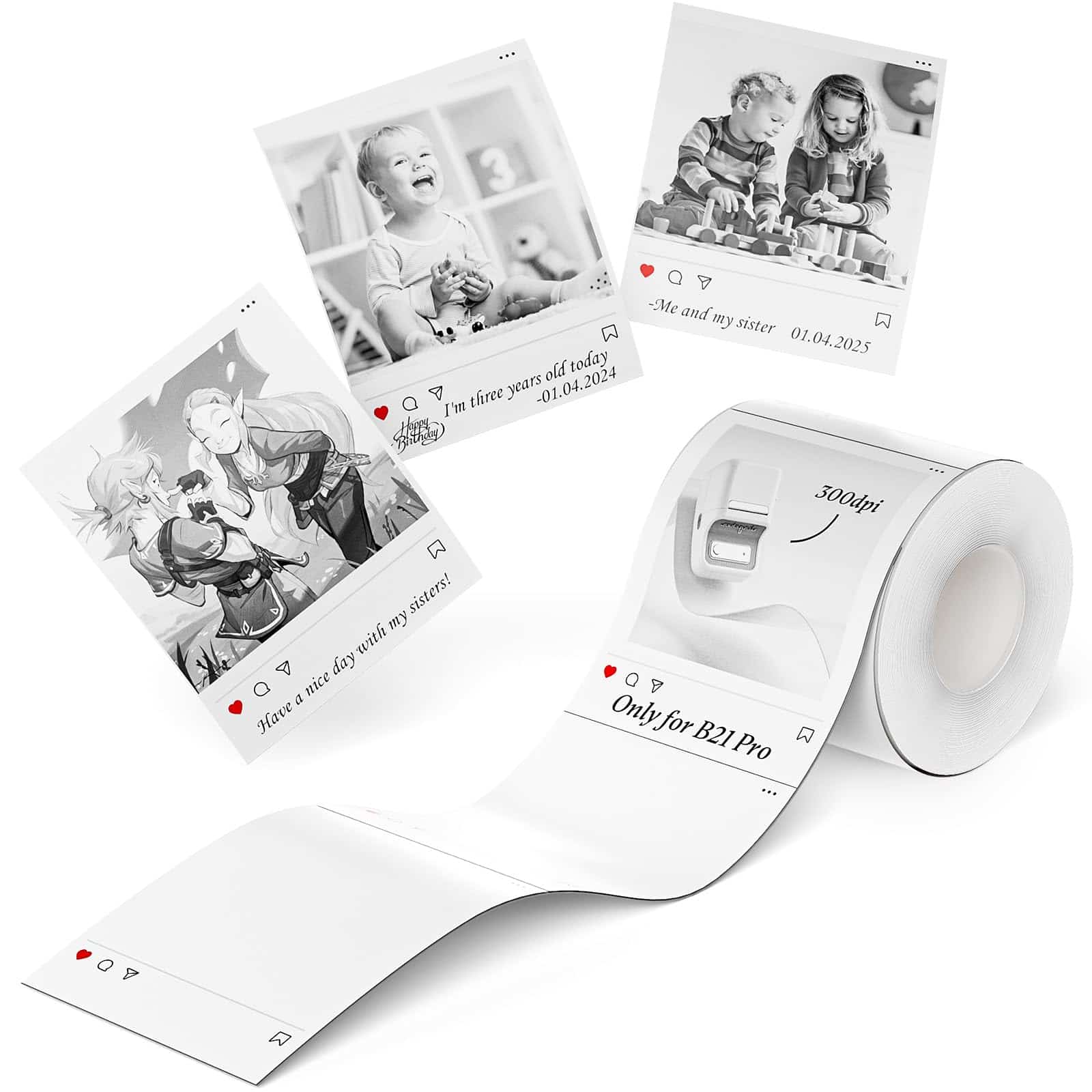 Photo Papers or Red&Black Labels Only for B21 Pro, B1 Pro, B2 Pro - Image 10